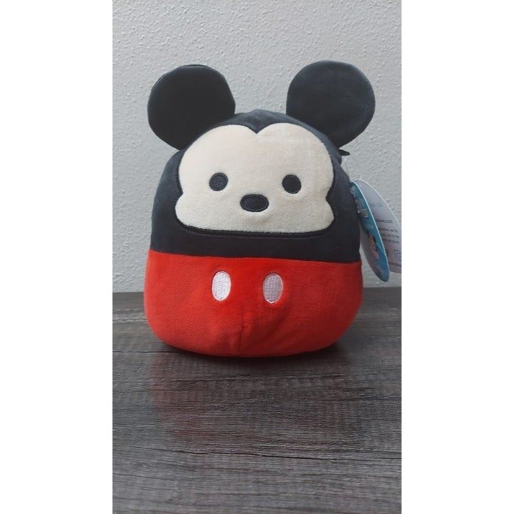 Kellytoy 8” Squishmallow Disney Mickey Mouse Plush Toy 2021 New With Tags